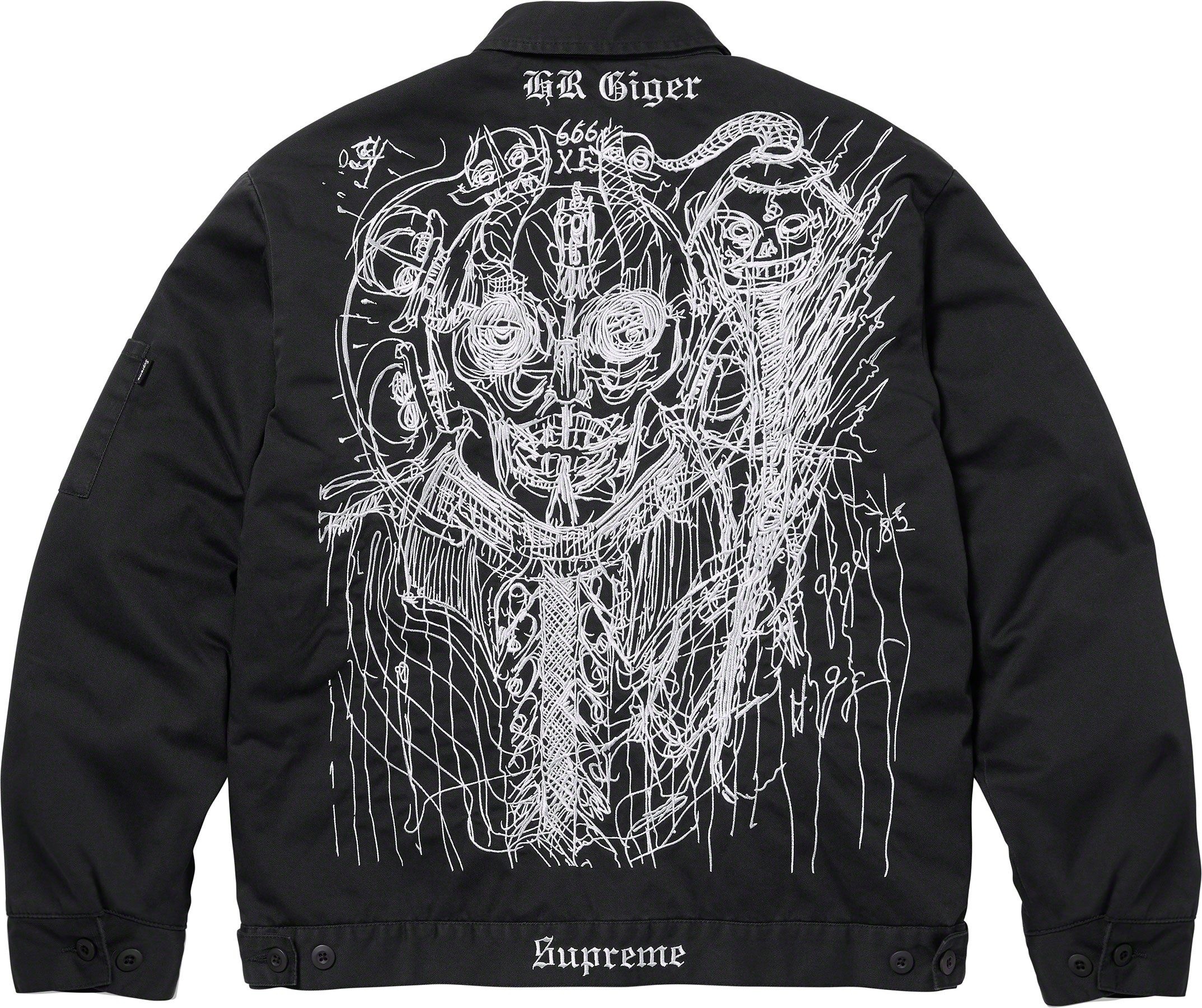 H.R. Giger Embroidered Work Jacket view 21